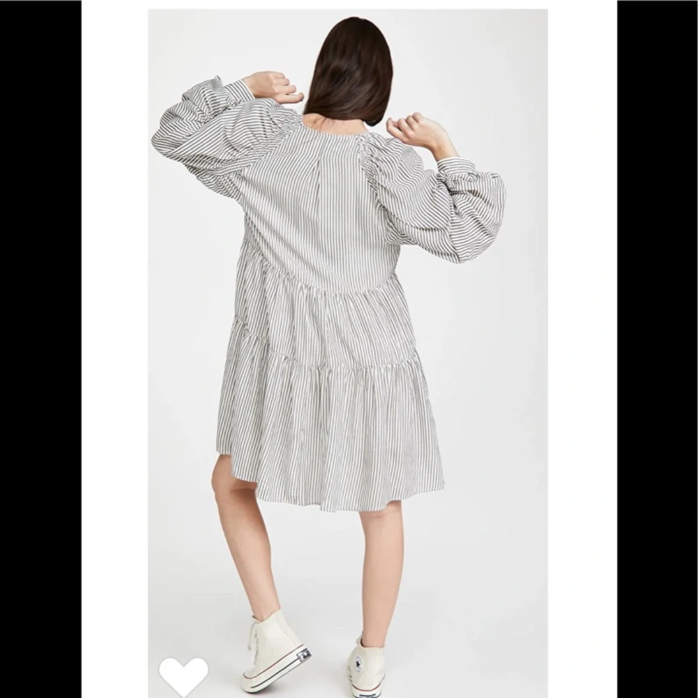 Frame Shirred Empire Babydoll Dress - Picture 6 of 6